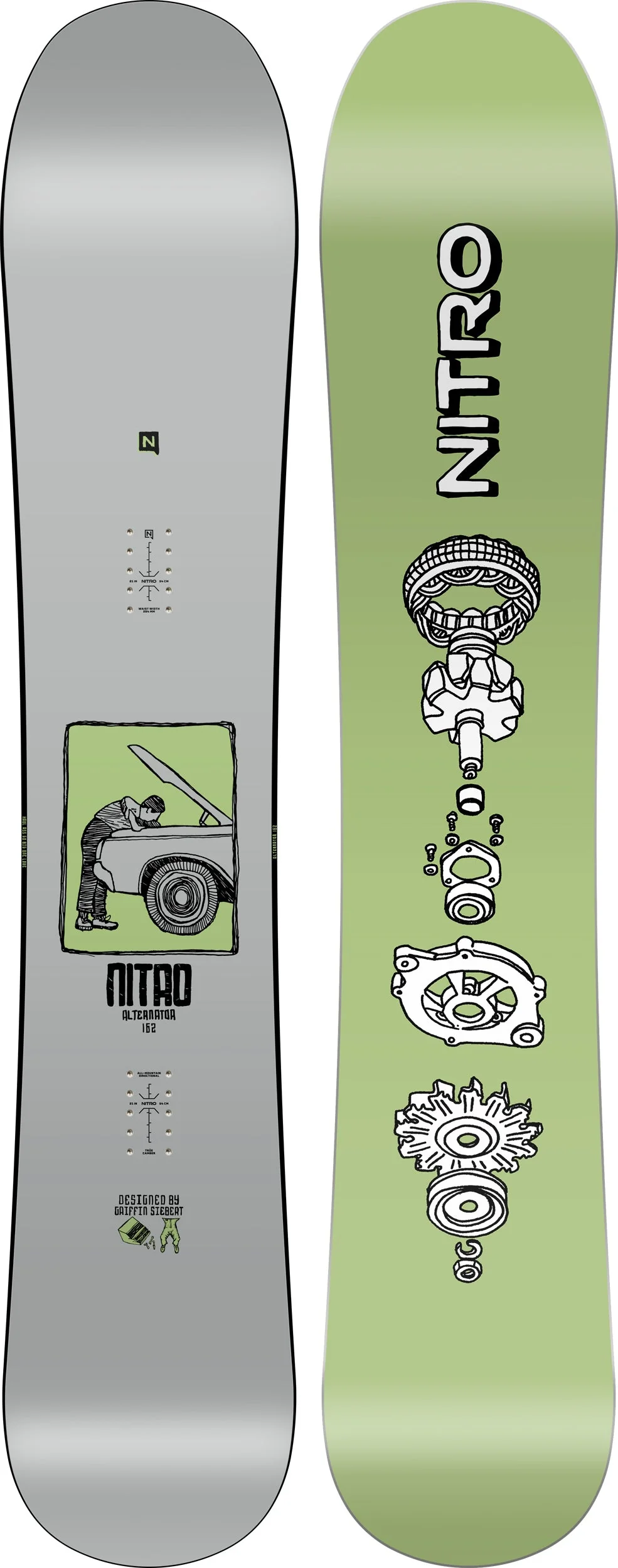 Nitro Alternator Snowboard - Image 10